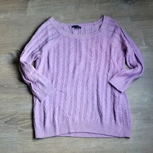 American eagle 3/4 sleeve sweater